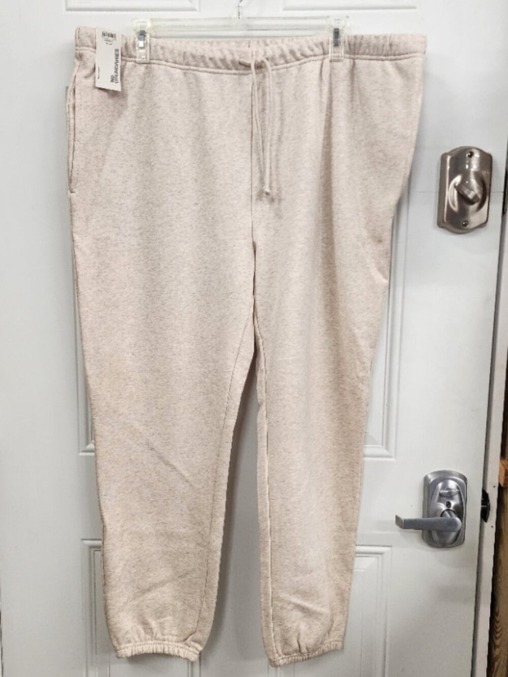 New No Boundaries Fleece Jogger - Men's  2XL - Oatmeal Heather